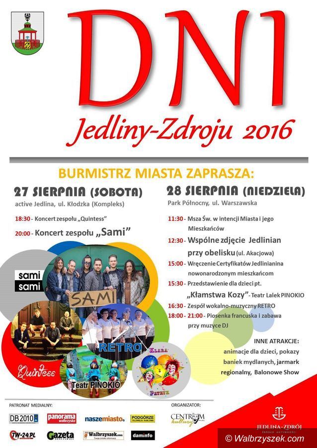 REGION, Jedlina-Zdrój: Dni Jedliny–Zdroju na zakończenie lata