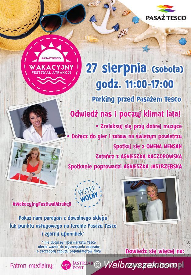REGION, Szczawno-Zdrój: Poczuj klimat lata z Omeną Mensah i Agnieszką Kaczorowską!