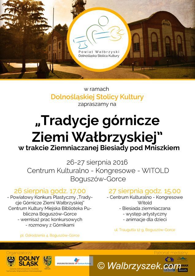 REGION, Boguszów-Gorce: Chcą podtrzymywać górnicze tradycje