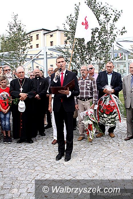 Wałbrzych: Wałbrzyskie obchody 36 rocznicy podpisania Porozumień Sierpniowych