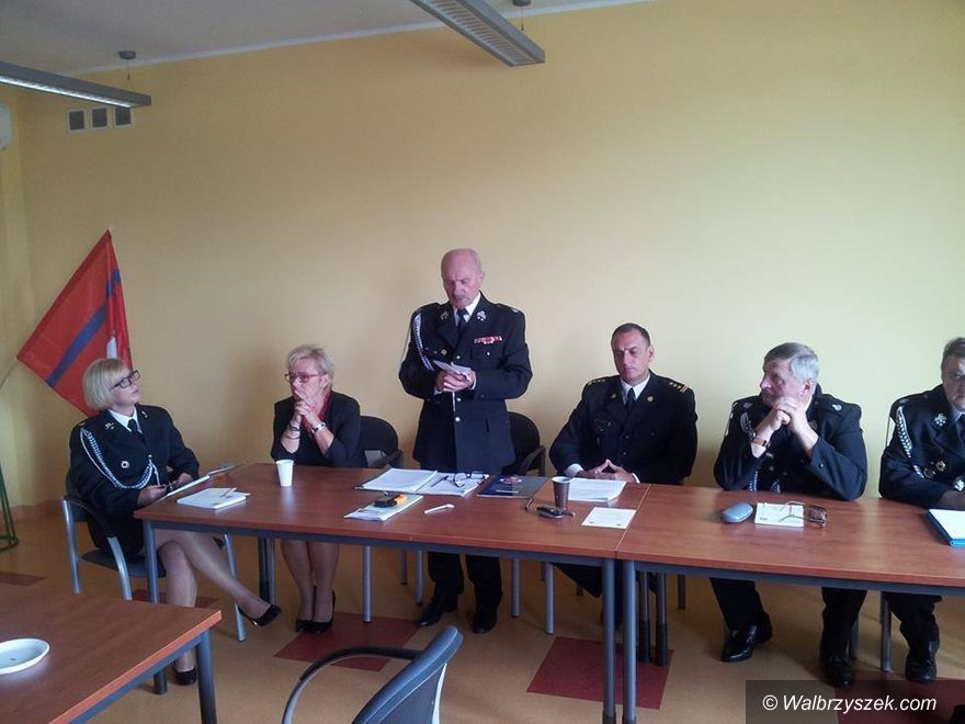 Wałbrzych: Strażacy ochotnicy wybrali nowy zarząd
