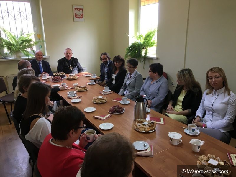 REGION, Czarny Bór: Ksiądz Biskup Kiernikowski w Czarnym Borze