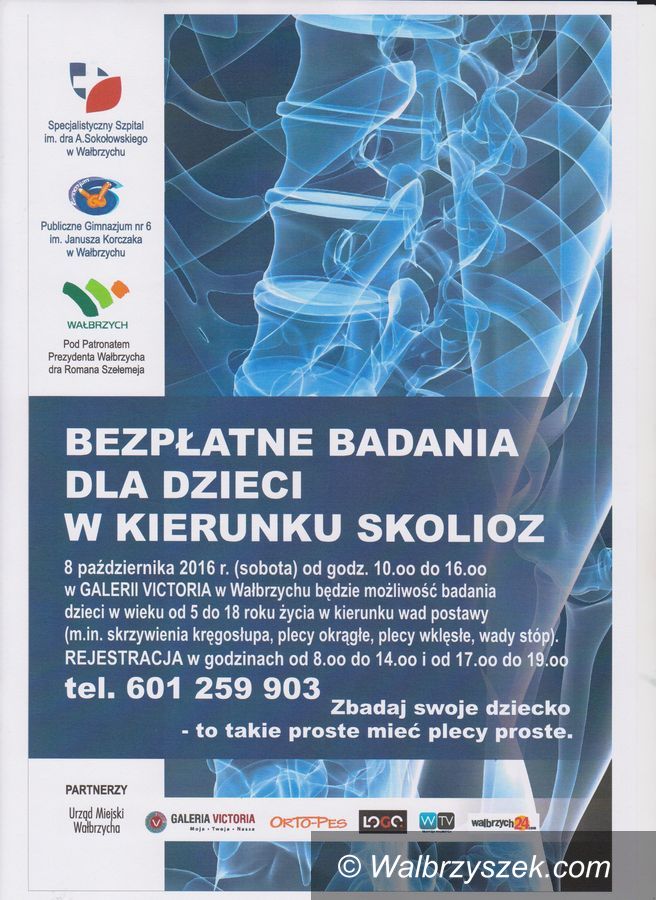 Wałbrzych: Zbadaj swoje dziecko