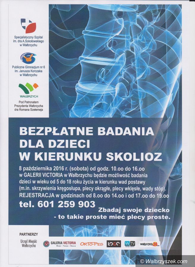 Wałbrzych: Zbadaj swoje dziecko