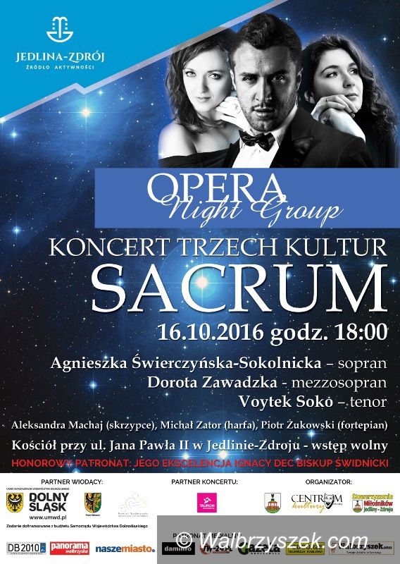 REGION, Jedlina-Zdrój: Koncert Trzech Kultur tradycyjnie w Jedlinie–Zdroju