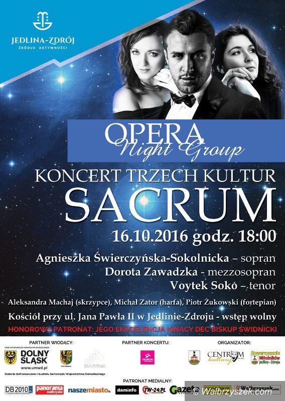 REGION, Jedlina-Zdrój: Koncert Trzech Kultur tradycyjnie w Jedlinie–Zdroju