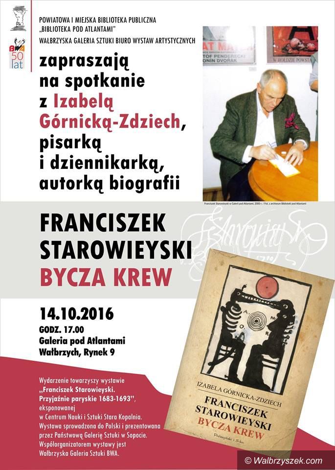 Wałbrzych: Przyjdź na spotkanie z dziennikarką