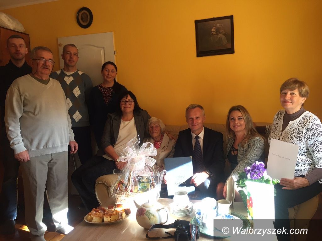 REGION, Jedlina-Zdrój: Mieszkanka Jedliny Zdroju obchodziła setne urodziny