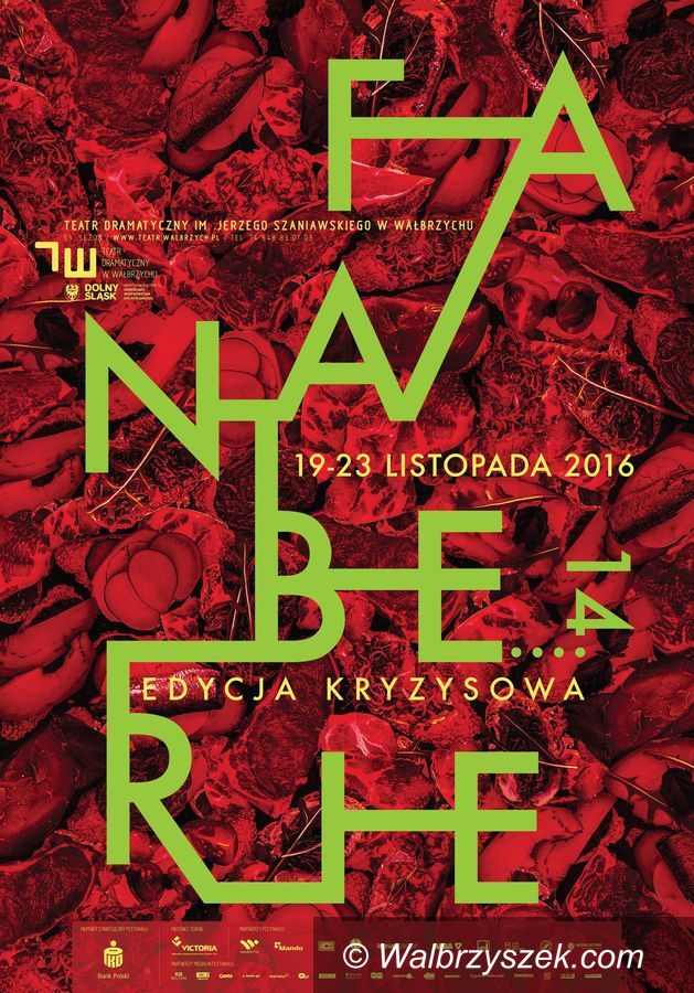 Wałbrzych: FESTIWAL Wałbrzyskie FANABERIE Teatralne już wkrótce