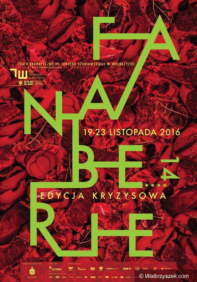 Wałbrzych: FESTIWAL Wałbrzyskie FANABERIE Teatralne już wkrótce