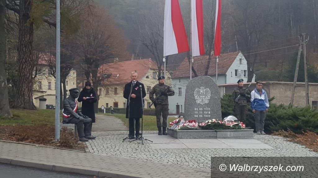 REGION, Jedlina-Zdrój: Uroczystości niepodległościowe w Jedlinie Zdroju
