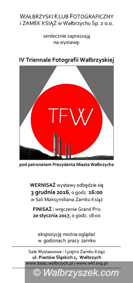Wałbrzych: Przed nami IV Triennale Fotografii Wałbrzyskiej