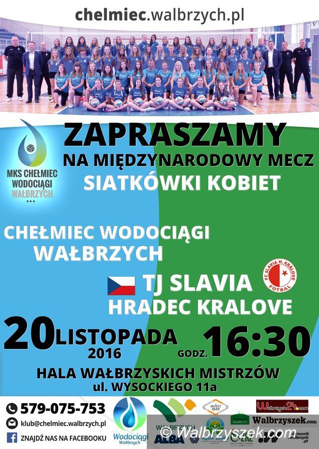 Wałbrzych: Dziewczęta Chełmca sprawdzą się na tle czeskiego rywala