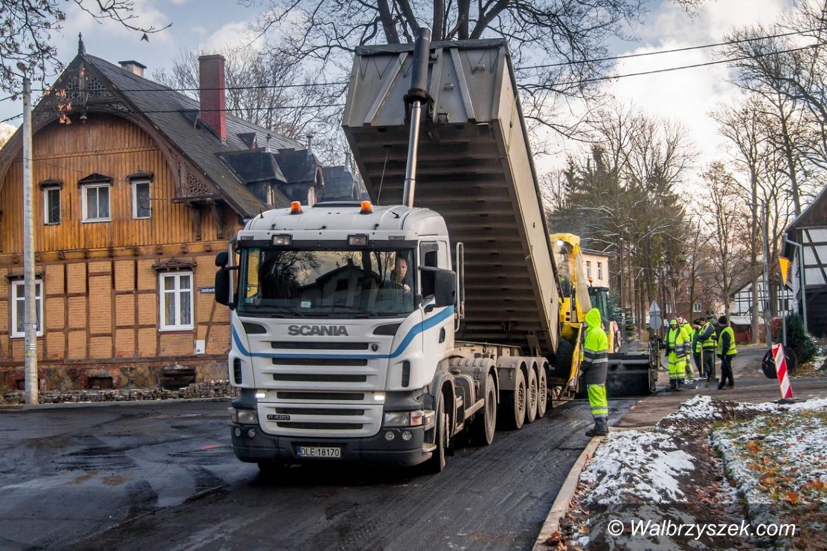 REGION, Sokołowsko: Droga w Sokołowsku będzie jak nowa