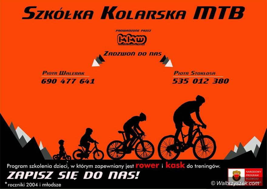 Wałbrzych: Szkółka Kolarska szuka talentów