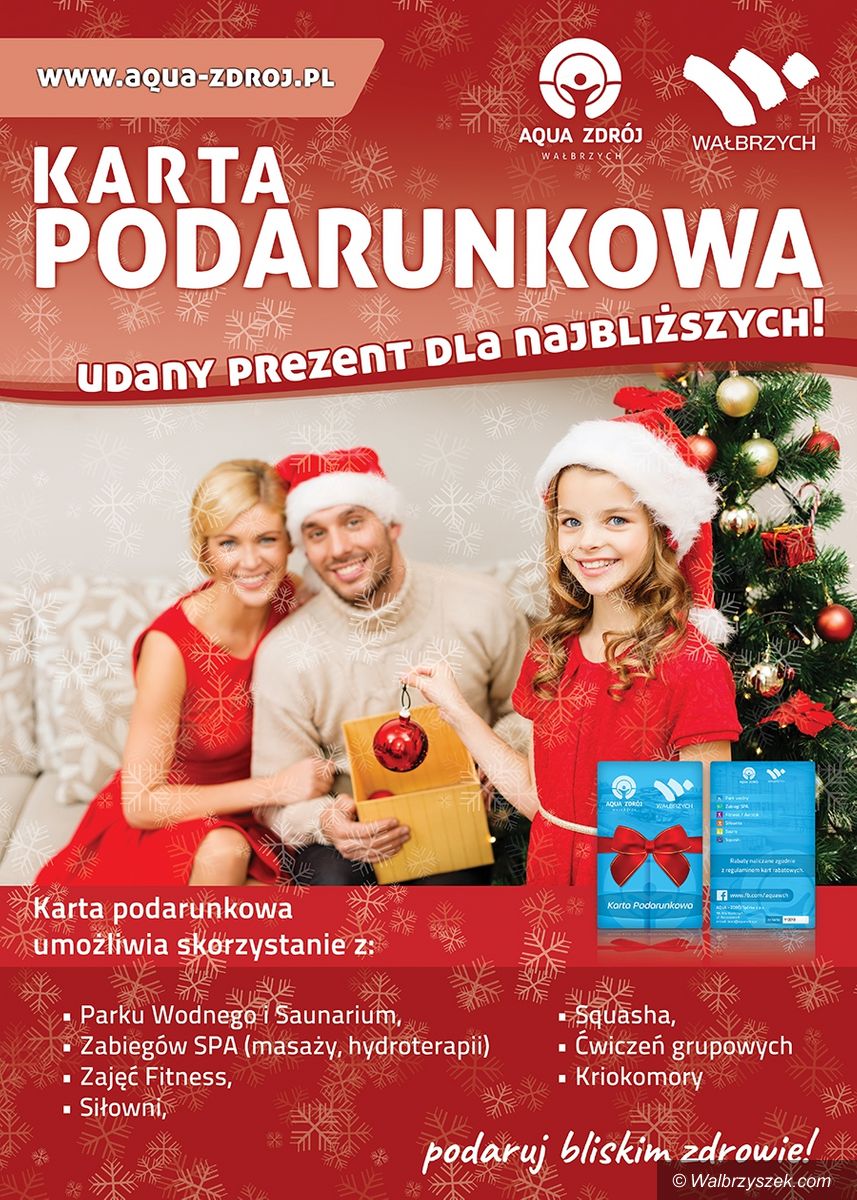 Wałbrzych: Aqua Zdrój ma pomysł na świąteczne prezenty