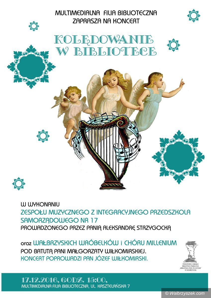 Wałbrzych: Będą kolędować w bibliotece