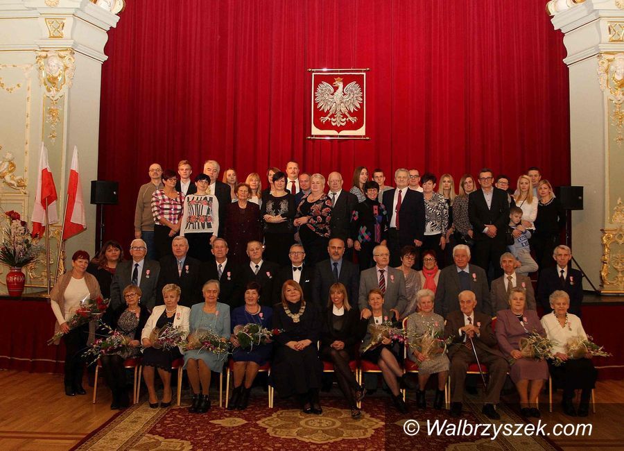 REGION, Szczawno-Zdrój/Stare Bogaczowice: Kamienny i złote jubileusze małżeńskie w Szczawnie–Zdroju
