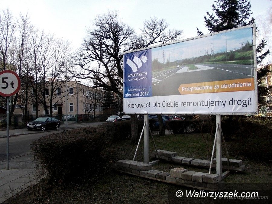Wałbrzych: Rusza remont ul. Nałkowskiej