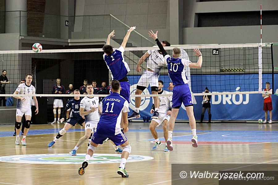 Wałbrzych: I liga siatkówki: Wreszcie wygrali