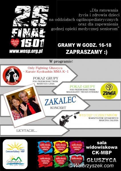 REGION, Głuszyca: WOŚP zagra także w Głuszycy