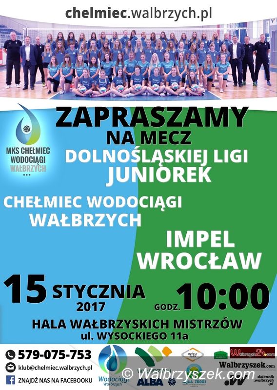 Wałbrzych: Chełmiec w weekend zagra u siebie