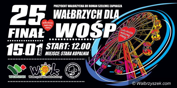 Wałbrzych/REGION: Weekend pod znakiem WOŚP