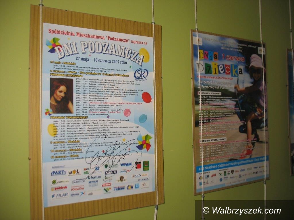 Wałbrzych: Działalność OSK na plakatach i ulotkach