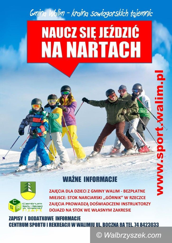 REGION, Walim: Naucz się jeździć na nartach