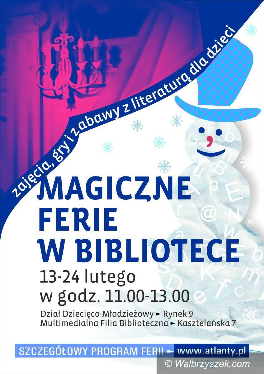 Wałbrzych: Magiczne ferie w Bibliotece