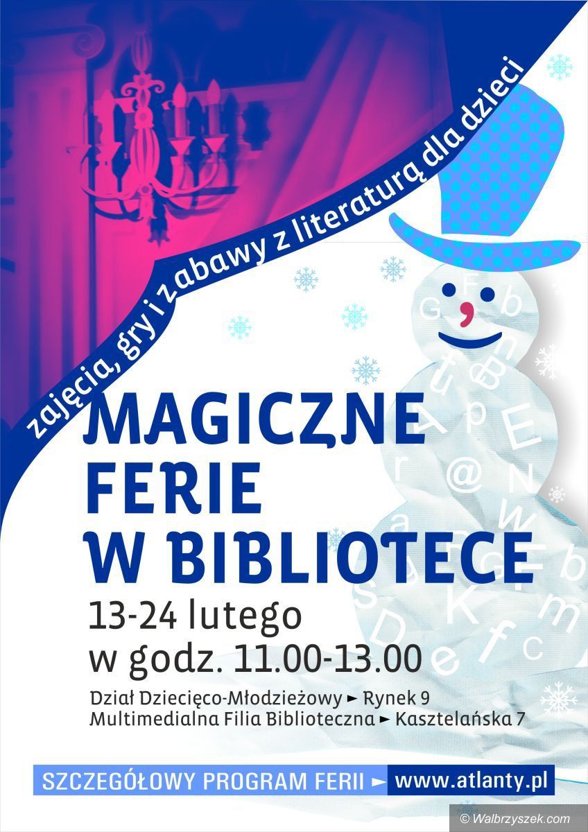 Wałbrzych: Magiczne ferie w Bibliotece