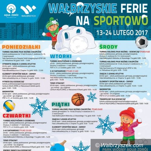 Wałbrzych: Wałbrzyskie ferie na sportowo