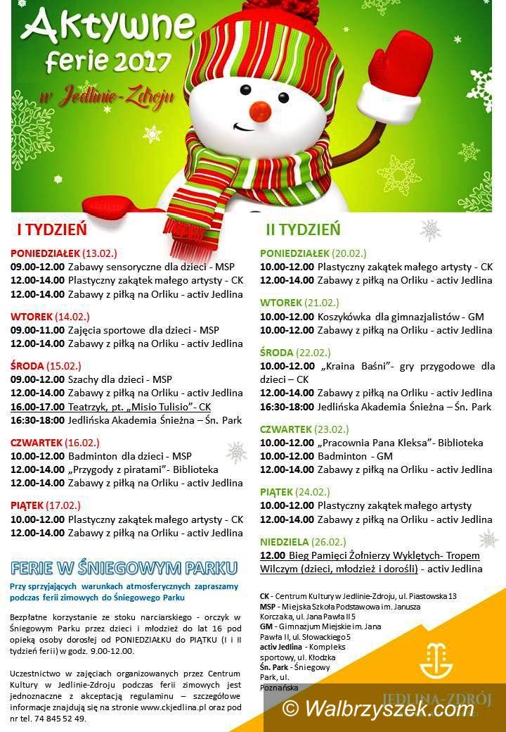 REGION, Jedlina Zdrój: Ferie w Jedlinie Zdroju