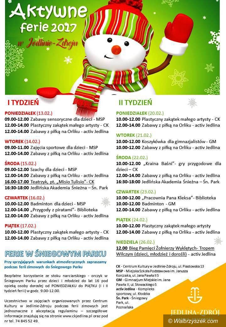 REGION, Jedlina Zdrój: Ferie w Jedlinie Zdroju
