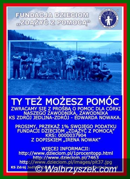 REGION, Jedlina Zdrój: Przekaż procent na Irenkę