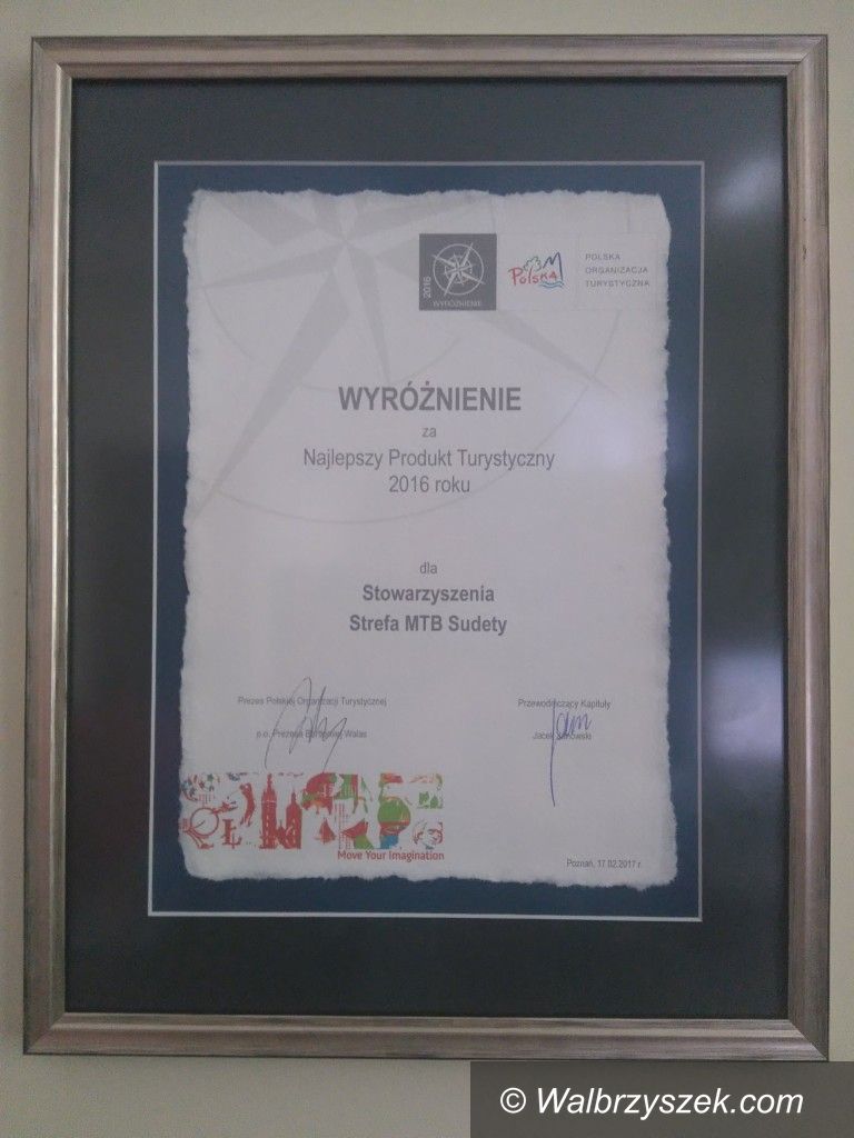 REGION, Walim: Wyróżnienie dla Strefy MTB
