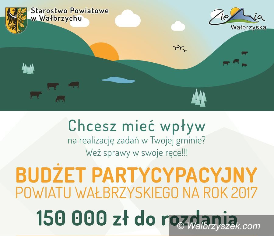 powiat wałbrzyski: Budżet partycypacyjny powiatu wałbrzyskiego