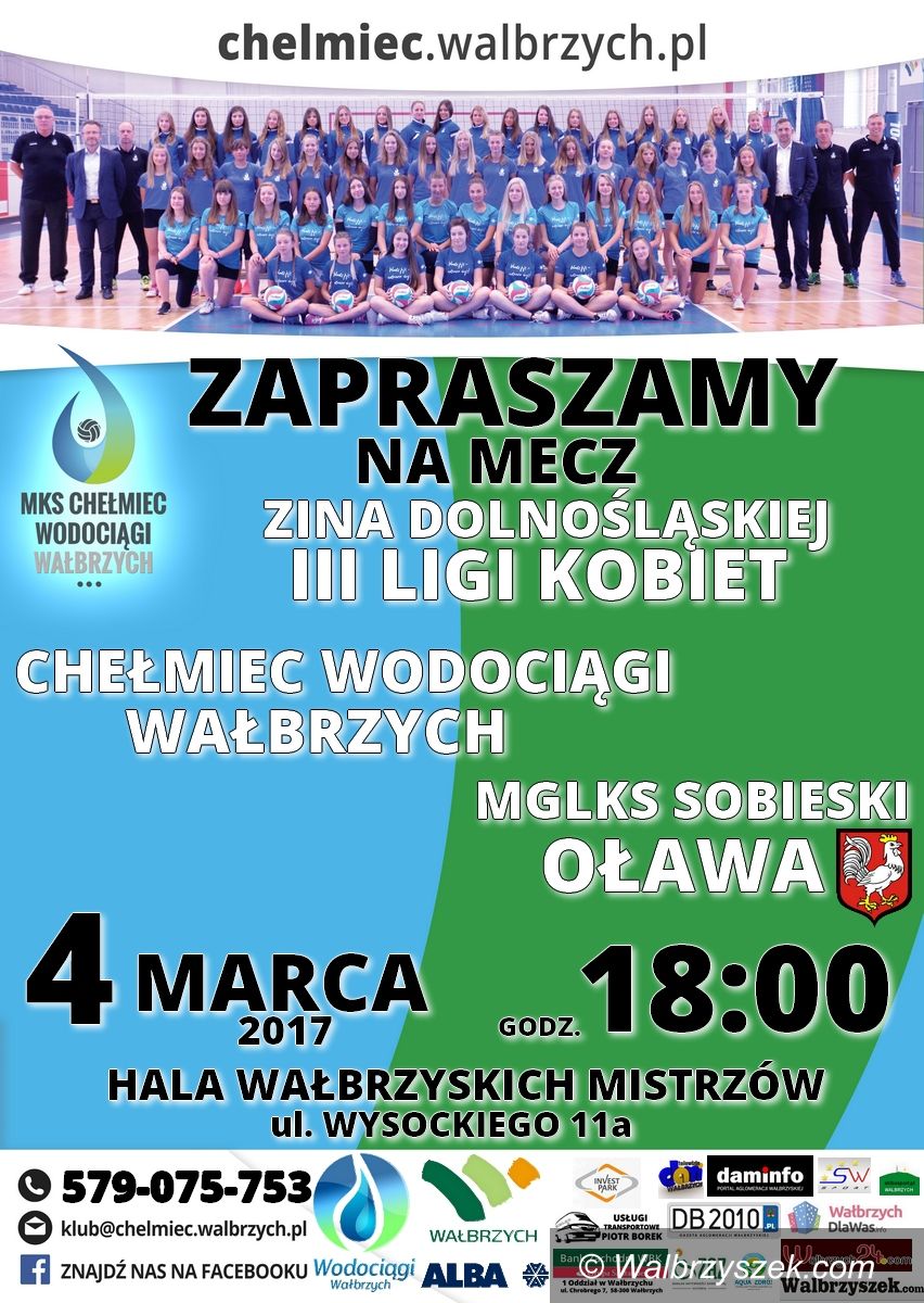 Wałbrzych: III liga siatkówki kobiet: Kolejna okazja na punkty