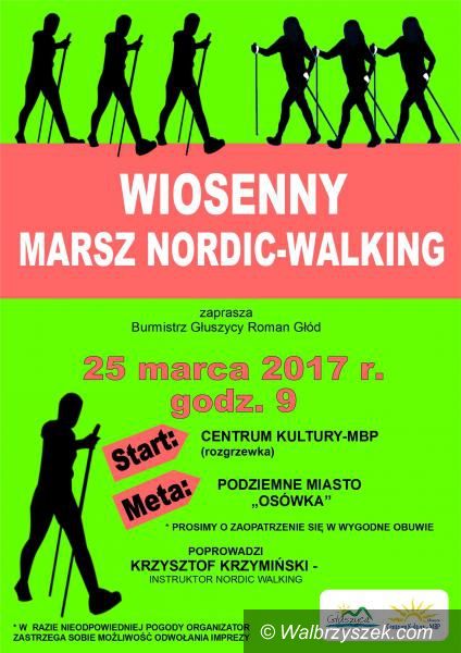 Głuszyca: Z kijkami na powitanie wiosny
