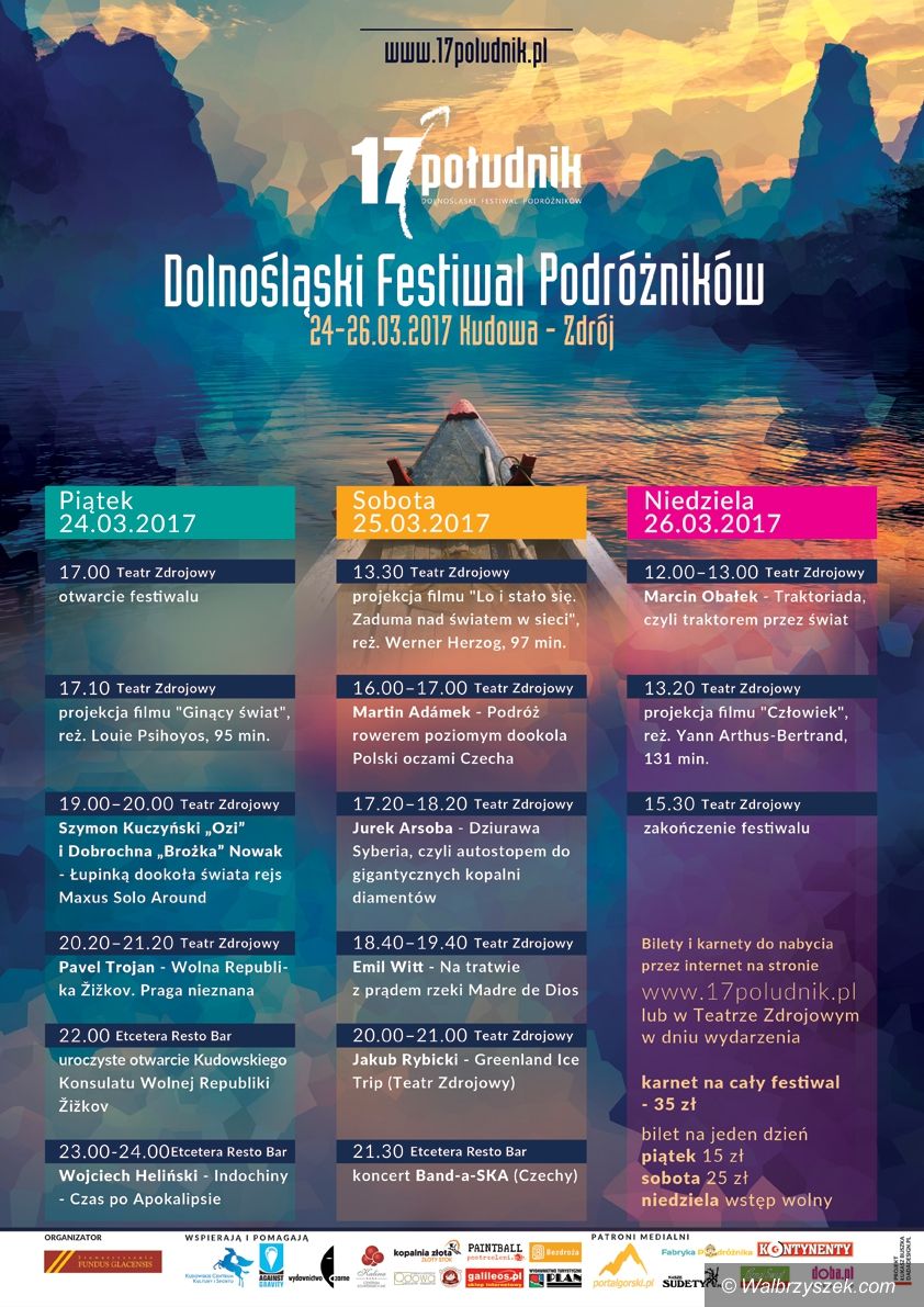 REGION: Rusza nowa, wiosenna edycja Dolnośląskiego Festiwalu Podróżników – 17 Południk