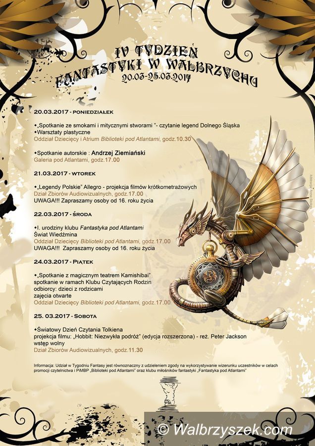 Wałbrzych: Sporo się będzie działo w Bibliotece pod Atlantami