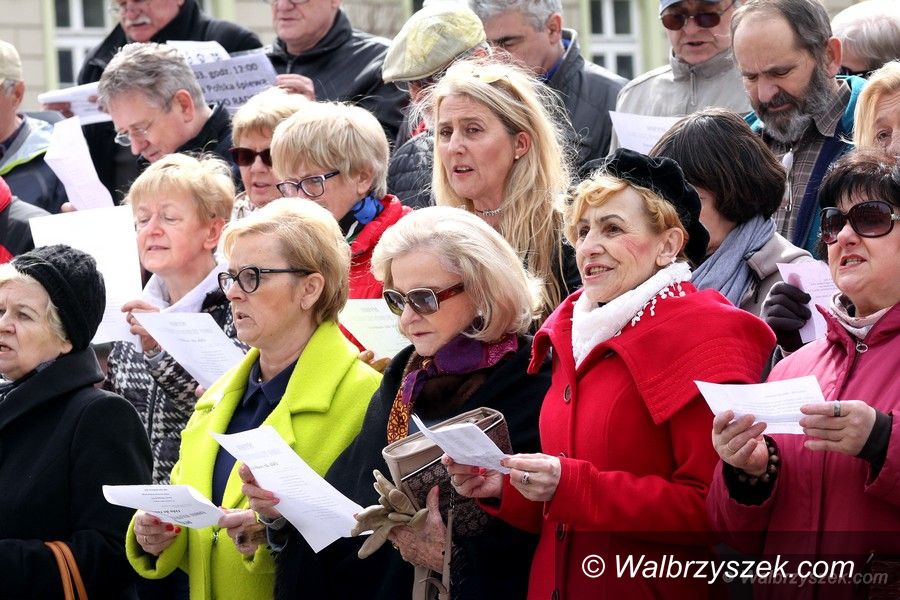 Wałbrzych: "Oda do radości" na Placu Magistrackim