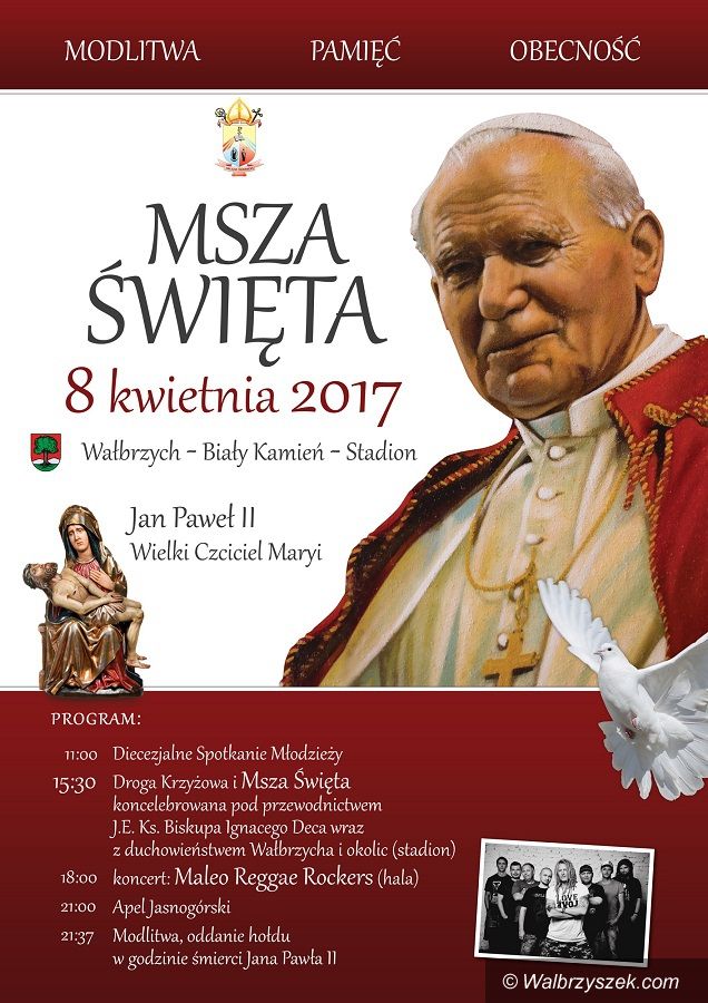 Wałbrzych: Już wkrótce Msza Papieska