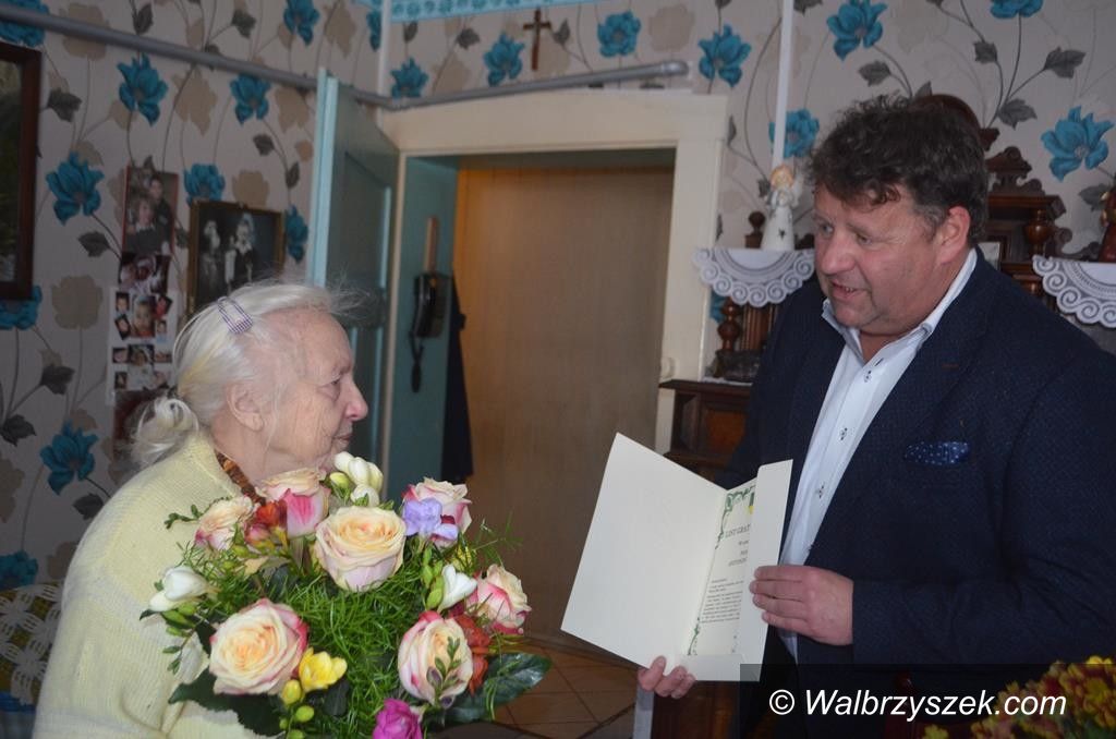 REGION, Walim: Jubileusz 90. urodzin Antoniny Kidy