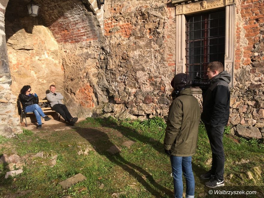 REGION, Zagórze Śl.: Zdjęcia do programu na Zamku Grodno