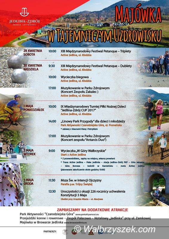 REGION, Jedlina-Zdrój: Majówka w Jedlinie–Zdroju