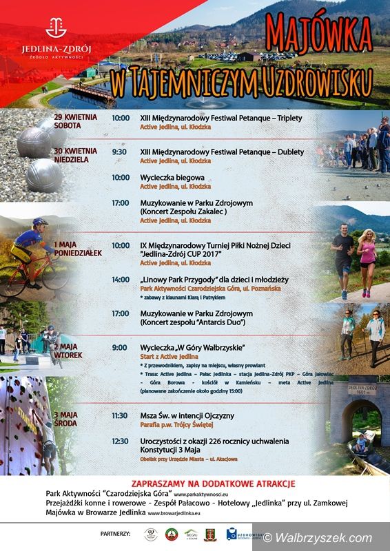 REGION, Jedlina-Zdrój: Majówka w Jedlinie–Zdroju