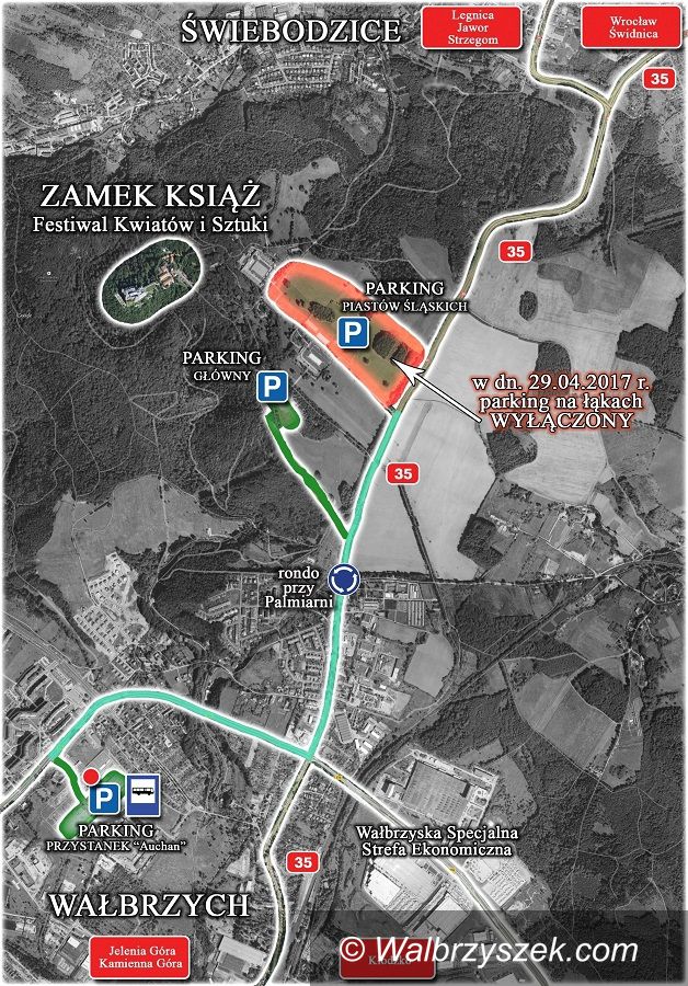 Wałbrzych: W sobotę parking na ul. Piastów Śląskich będzie nieczynny