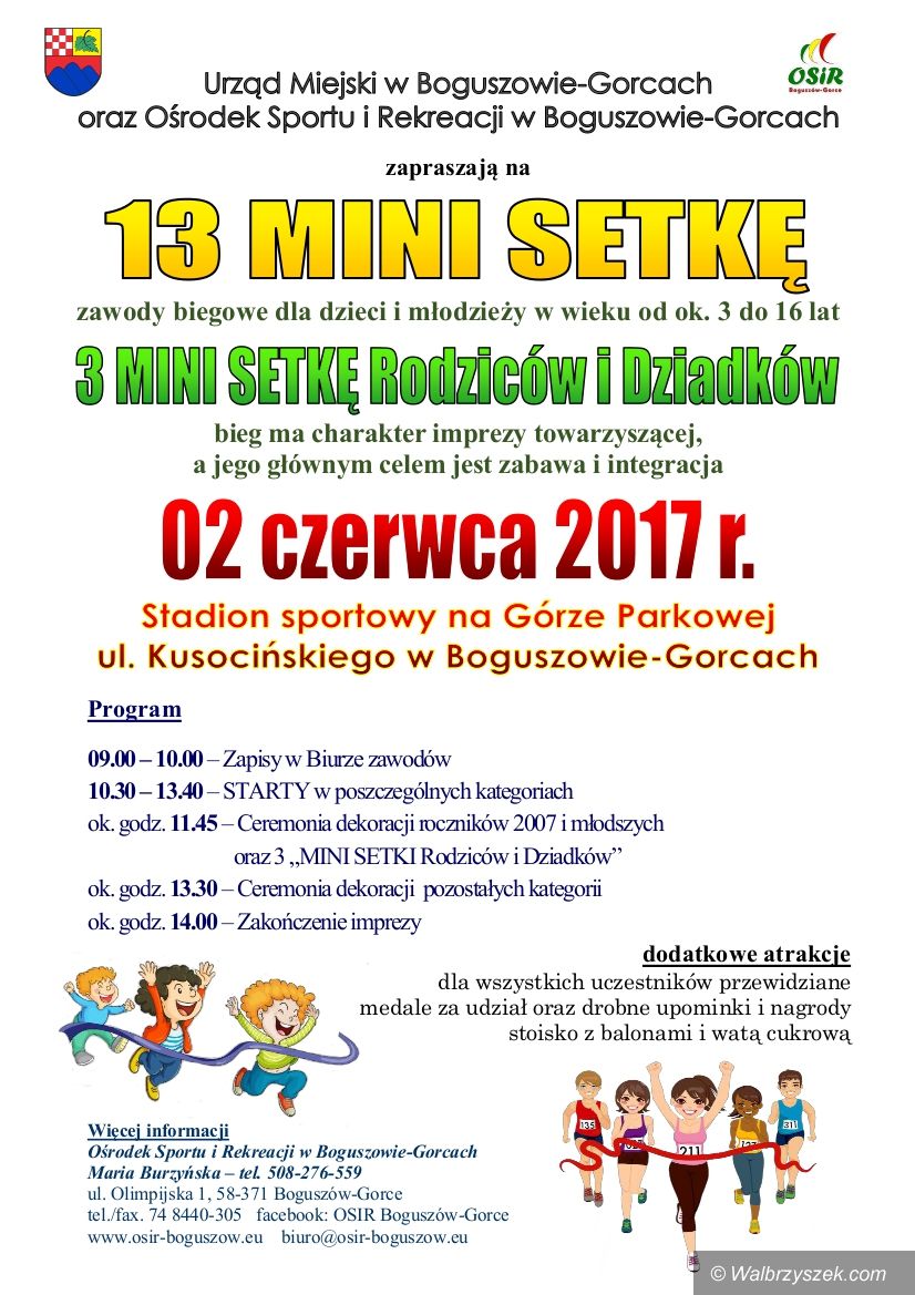 Boguszów-Gorce: 13 Mini Setka już niedługo