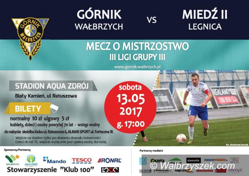 Wałbrzych: III liga piłkarska: Czas na rezerwy Miedzi